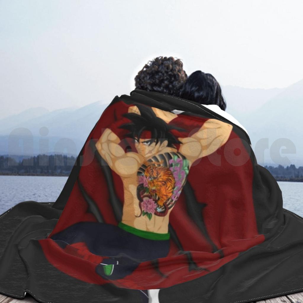 Bardock Fan Art Blanket Fashion Custom Bardock Bardack
