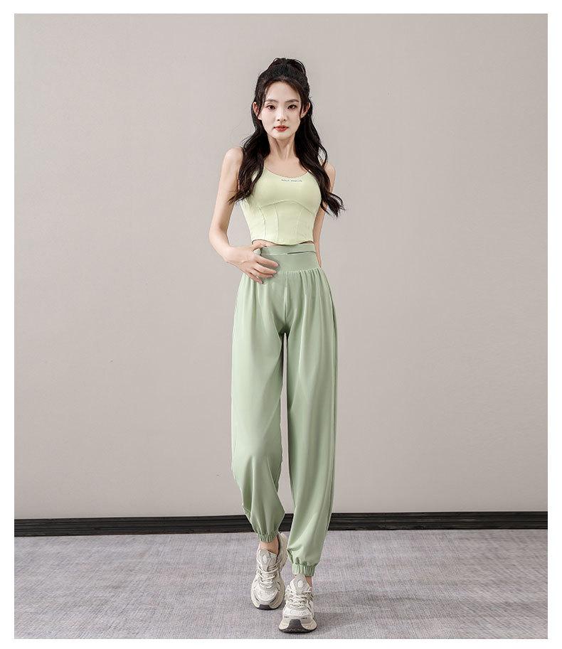 Women's Quick-Dry Purple Fitness Tracksuit: Summer Tank Top & Casual Yoga Pants