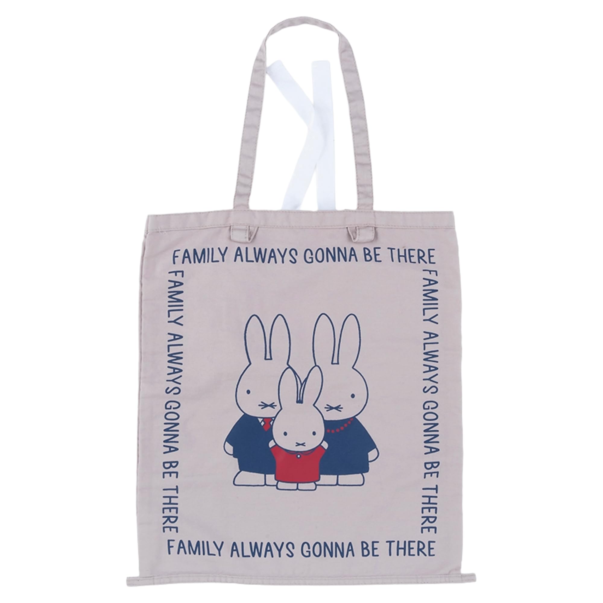 

Dick Bruna Miffy Tote Bag (Collector s Sack) Eco-Friendly Shoulder Bag, A4 Size Storage, FAMILY