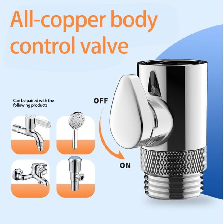 Ergonomic Shower Head Rotations Flows Control Valves Integrated Water Filter Universal Metal Finish Shower Adapters
