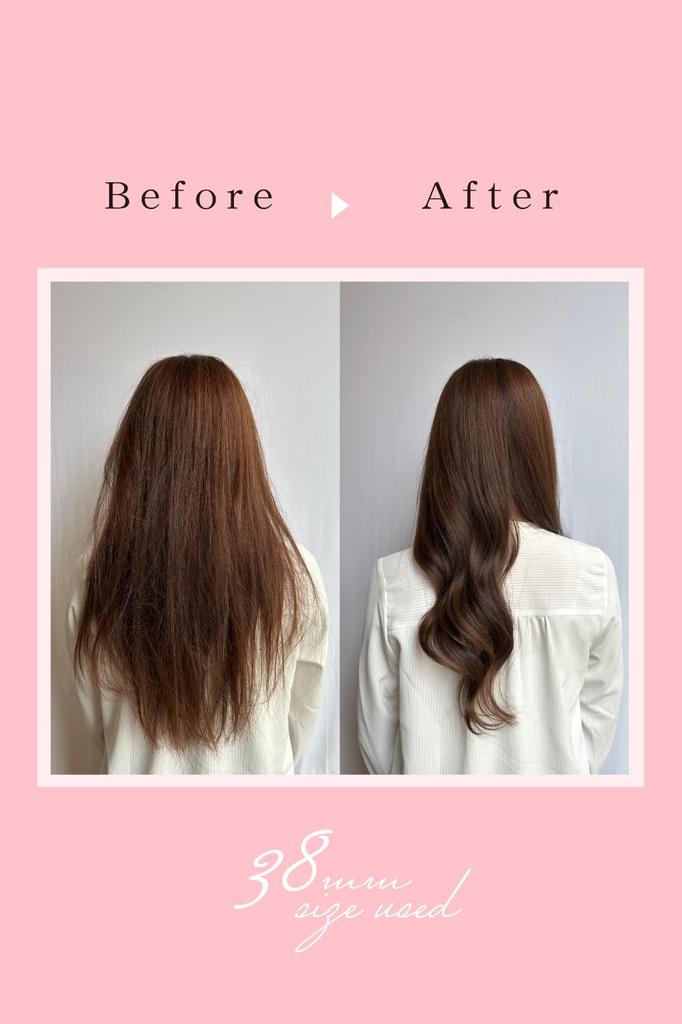 Agetsuya Ceramic Curling Hair Iron 2, 19mm, Max 220°C