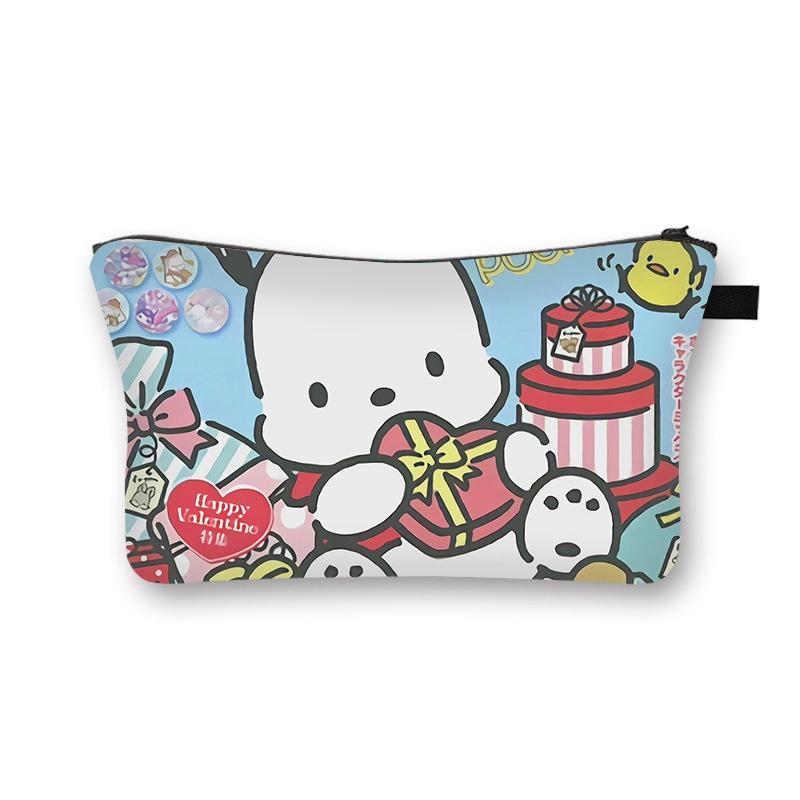 2023 Summer New Style Sanrio Cute Sweet Girl Makeup Bag Cartoon Student Storage Bag Wholesale