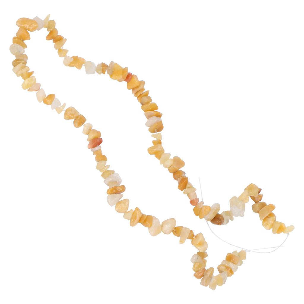 Enkla smycken DIY Oregelbundna pärlor Unika pärlor Chip Hänge Tillbehör för Ring Armband Topaz