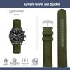 Per Cinturino Orologio in Tela di Nylon Serie Citizen FF Pilot CA4500/4503/4505 Cinturino IWC Mark 18 Cinturino Hamilton Kaki Field 20mm 21mm 22mm