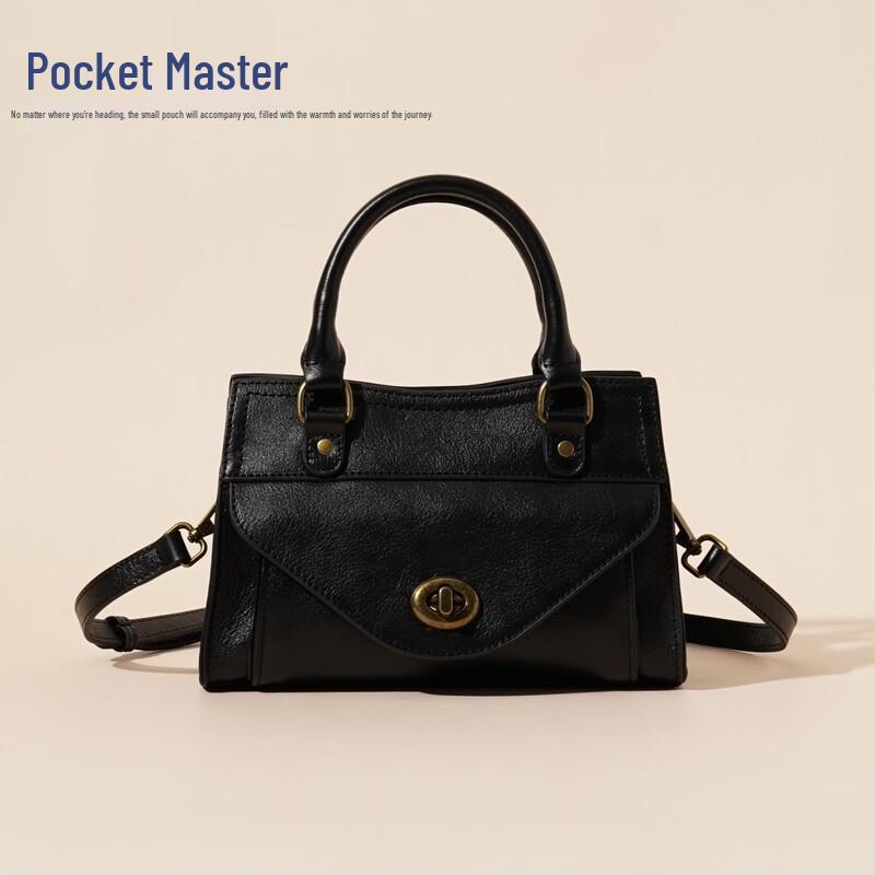 Women s Retro Top-Grain Leather Crossbody Bag