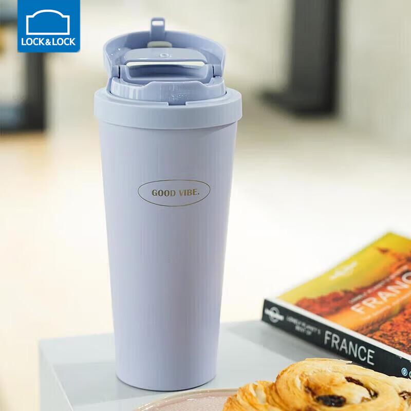 LOCK&LOCK Encounter Vitality Insulated Travel Coffee Mug with Tea Filter