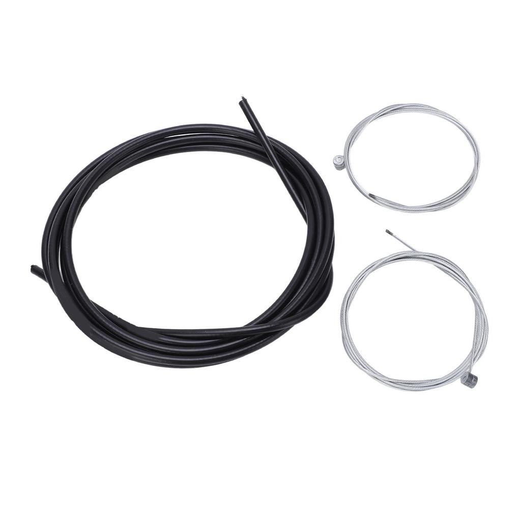 Universial Bicycle Brake Cable Housing Kit Bike Brake Inner Wire Tube Replacement Set with CapsFor Mountain Bike
