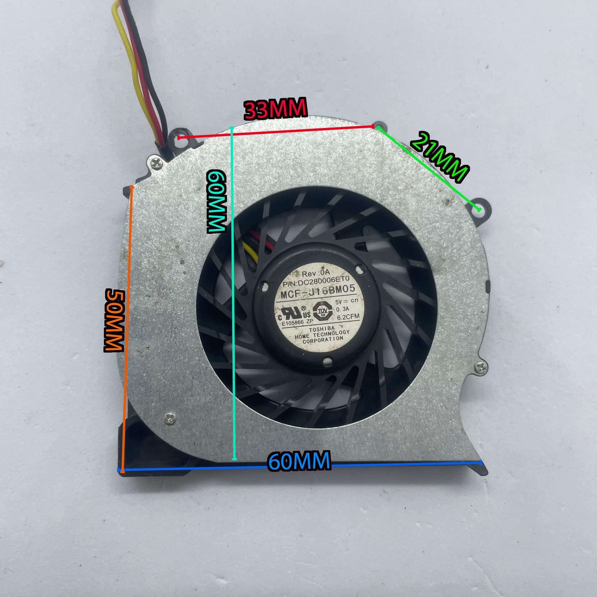 HP CQ35/CQ36/DV3-2000 Laptop Fan HSTNN-C54C 217TX 1