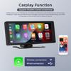 Displej přehrávače do auta Monitor CarPlay Android Auto Multimediální MP5 přehrávač 10,26palcový Přenosný IPS displej WiFi Bluetooth FM se 720P palubní kamerou