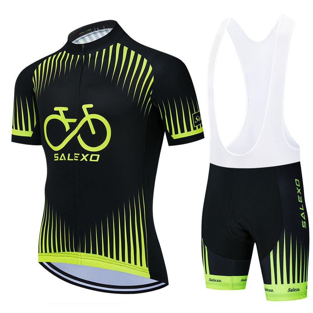 Short-sleeved Cycling Clothing Men's Suit Summer Road Cycling Clothing Quick-drying Breathable 2026 Summer Breathable Cycling Clothing Suit