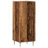 VidaXL Buffet vieux bois 34,5x34x90 cm bois d'ingénierie, armoire de rangement, armoire latérale, buffet de salle à manger, 857183