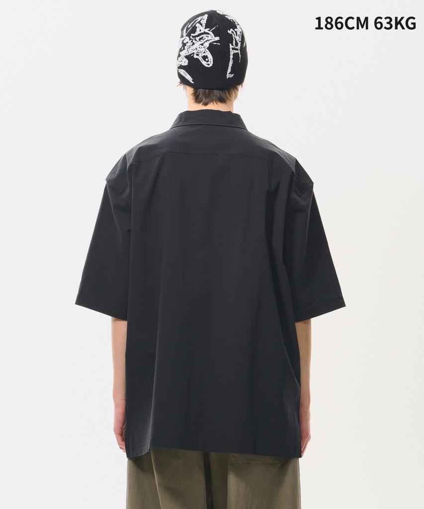 BLACK MOMENT Tech Pocket Half Shirt [Black]