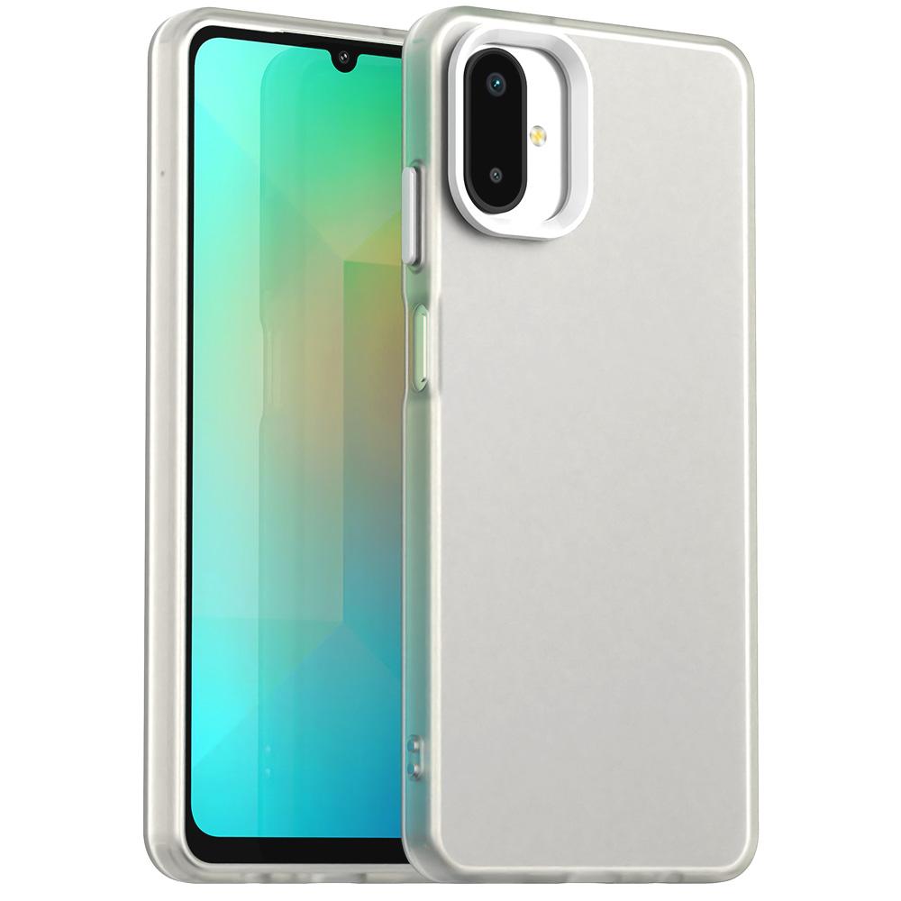 For Samsung Galaxy F06 5G/M06 5G Case PC+TPU+PET Matte Anti-Drop Phone Back Cover