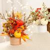 Fall Desk Decor Halloween Pumpkins Fall Decor Table Centerpieces Thanksgiving Decorations For Autumn Fireplace Shelf Outdoor