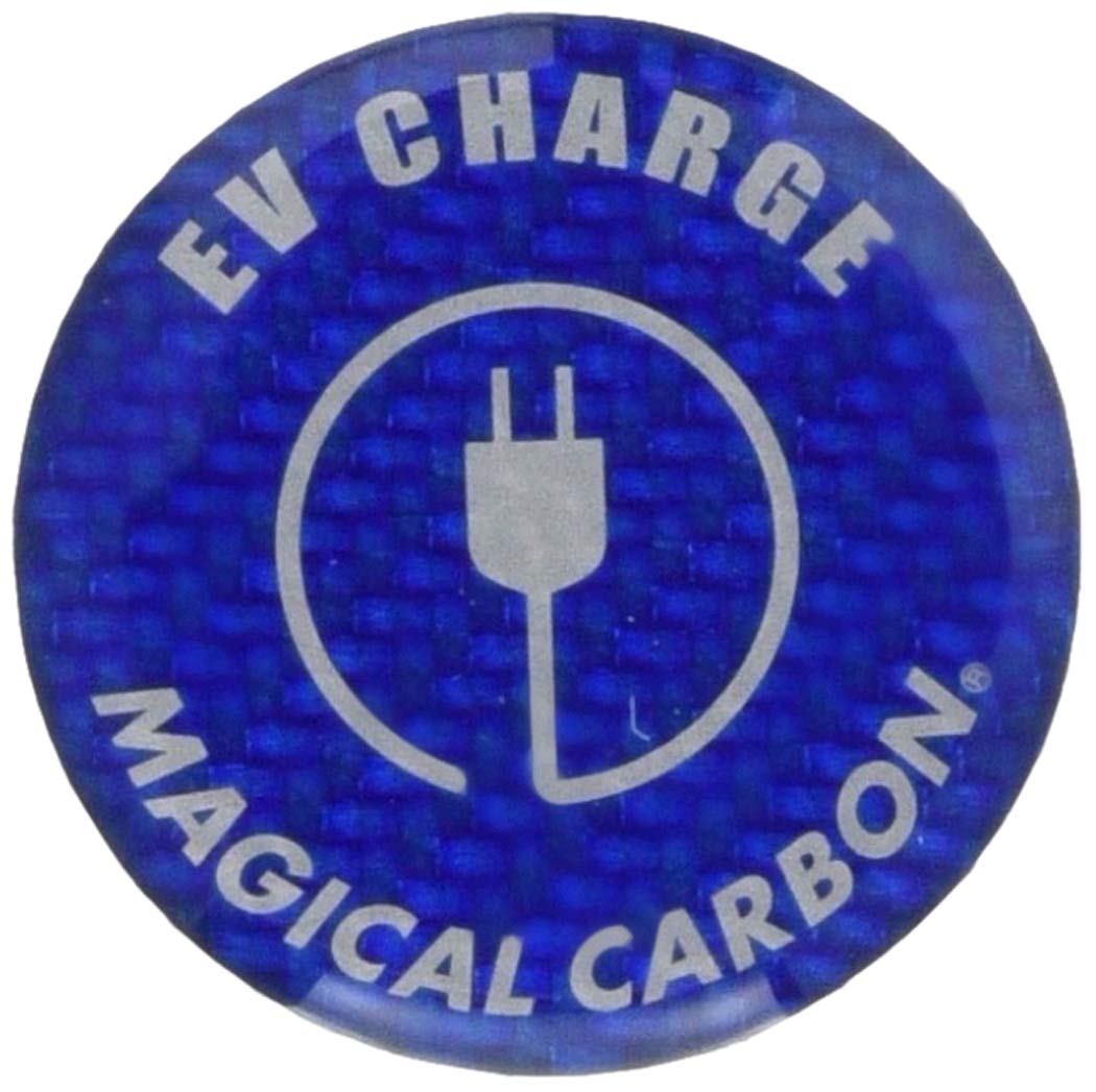 

HASEPRO Magical Carbon [Эмблема крышки зарядного устройства электромобиля] Nissan Leaf / Mitsubishi i-MiEV / Outlander PHEV (синий) CEVE-1B