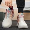 Men’s Sports Shoes Running Sneakers Summer Students Plus Size Basketabll Shoes Thick Sole Shoes High Top