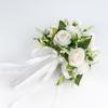 Durability Bridal Bouquet Light Weight Bouquet Handheld Silk Flower Bouquet for Outdoor Wedding Event