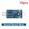 1-10pcs Sound Sensor Module Sound Control Sensor MAX4466 MAX9814 Detection Whistle Switch Microphone Amplifier For Arduino 7