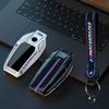 TPU Carbon Fibre White Car Key Case For BMW 5 7 Series G11 G12 G30 G31 G32 i8 I12 I15 G01 X3 G02 X4 G05 X5 G07 Key Accessories ws6y