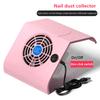 Mini Usb Nail Dust Collector Portable Nail Dust Extractor Nail Vacuum Cleaner Fan Filter Nail Art Manicure Tool Strong Power