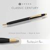 Cross Classic Century Classic Black Premium Gift Boxed Ballpoint Pen, Medium Nib. A perfect gift for Father's Day, promotions, or other special
