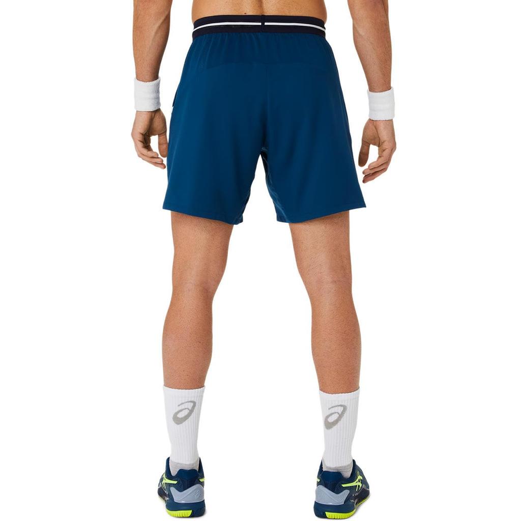 Tennis Wear MATCH 7 Inch Shorts 2041A301 Mako Blue XS [ASICS] Men's