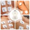 10pcs Electrode Patch 2mm Button Type Foam Electrode Pads Set Reusable Electric Therapy Pad For TENS Muscle Stimulator Machine