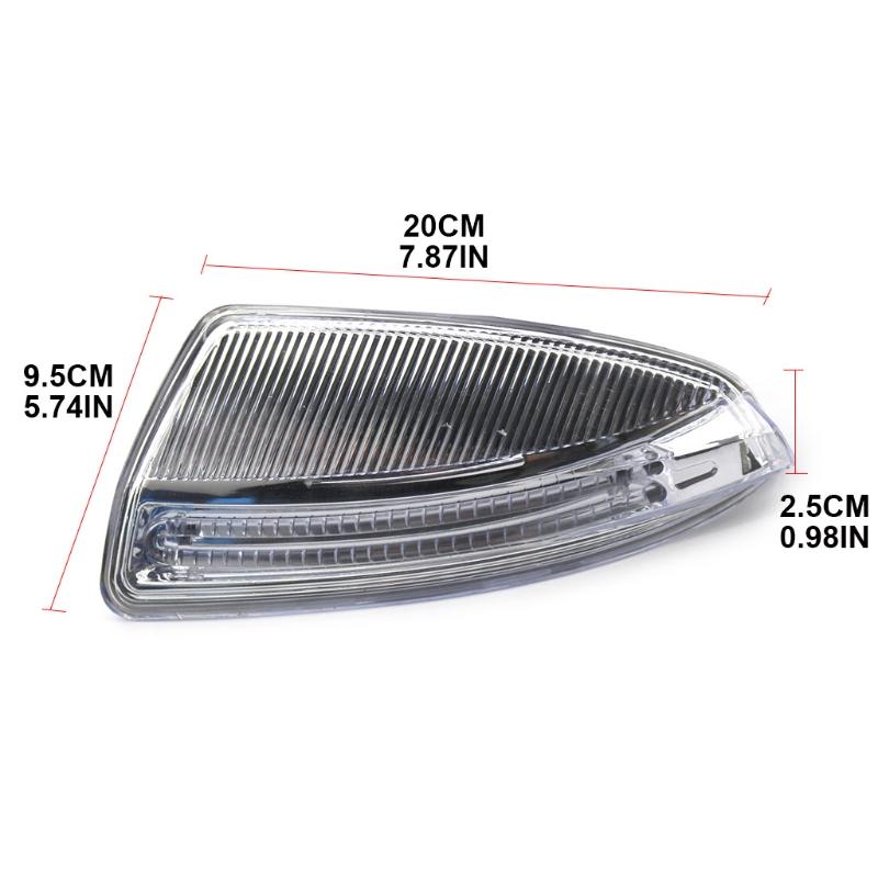 Car Left/Right Side Rearview Mirror Indicator Lamp Turn Signal Light for C-class W204 W164 2007-2011 Models Accessories