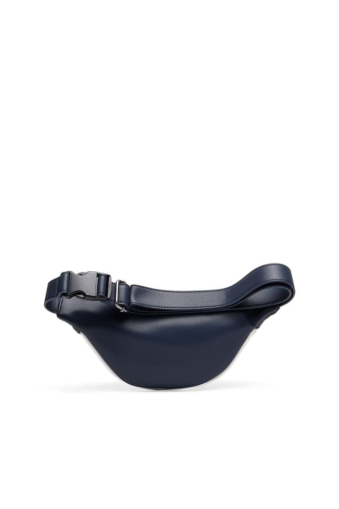 [Diesel] Unisex D-Logo Color Block Belt Bag X08358P4445 UNI White × Red H9016