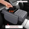 Auto Armsteunbak Met 2 Bekerhouders Auto Middenconsole Armsteun Kussen Armsteun Verhogingskussen Auto Armsteun Kussenhoes Pad Bak