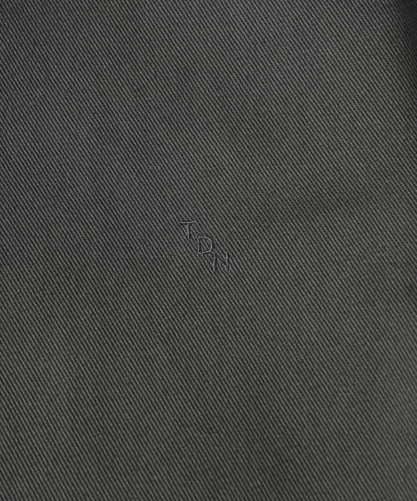 TAILDERN Pedro Cotton Linen Drizzler Jacket Dark Gray