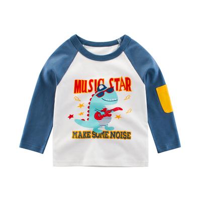 Frühlings- und Herbst-Kinderbekleidung Langarm-T-Shirts für Jungen Kinder-Bottom-Shirts