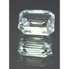 10-12 Ct Natural White Sapphire Emerald Cut Fabulous Certified Loose Gemstone