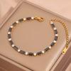Popular bracelet, titanium steel does not fade, love zircon bracelet, high-end female light luxury niche bracelet, bracelet.