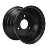 16X8.00 7 7 Inch Wheel Rim Black 3 Hole Aluminum Alloy Heavy Duty Strong Load Capacity for Most ATVs Go Karts Golf Carts