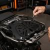 Carbon Steel Motorcycle Tail Box Base Paint Coat Finish Quick Release Base Plate  Rear Tail Box Use