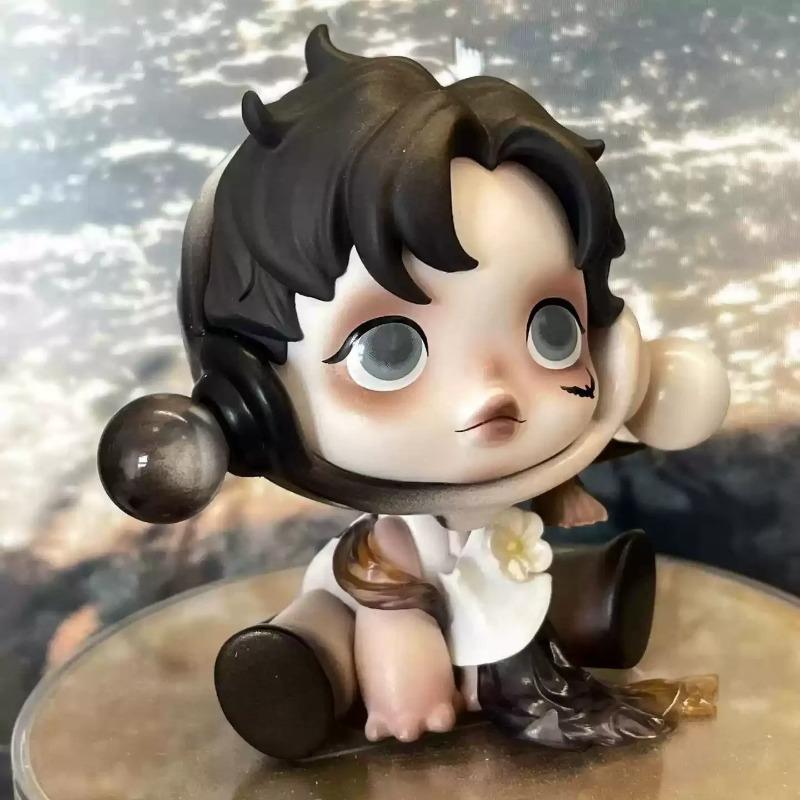 

Передсудовий Чорнильний Слив Серія Ручна робота Сліпа Коробка Трендова Іграшка Прикраса Мультяшна Креативна Настільна Декорація Дитячий Подарунок Загадкова Коробка