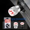 Box Car Tire Stem Valve Caps Aluminium Car Dustproof Caps Tire Wheel Stem Air Valve Caps For Honda Civic XR-V HR-V City Accord