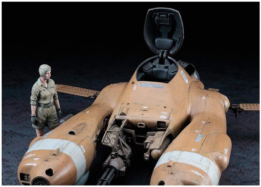 Hasegawa Maschinen Krieger Armored Fighter Falke Scale Plastic Model Kit MK01 Anti-Gravity Pkf.85 1/20