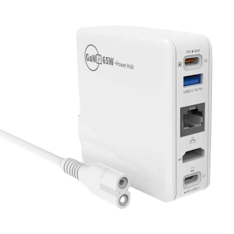Multifunctional USB Charging Dock Station with PD60W Fast Charging Compatible for Gaming Systems Devices Accessories 1