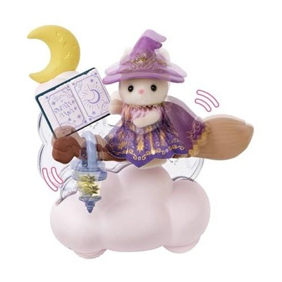 Sylvanian Families Little Tales Collection Moonlit Flying Broom LT-04 ST Mark Certified Ages 3 Up Toy Dollhouse EPOCH