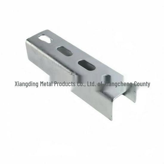 Hot-dip Galvanized C-channel Solar Bracket Connector Steel Triangle Base