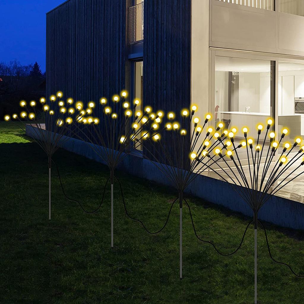 Solar Ground Lamp Three-headed - Led Lamp Outdoor Garden Garden Decoration LED Lamp