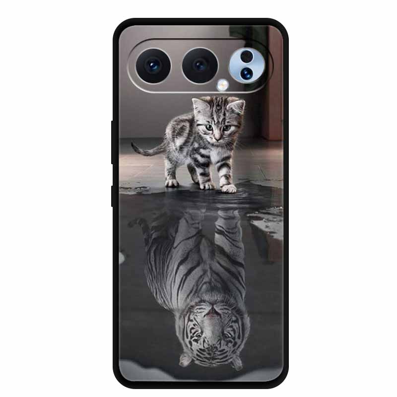 Hülle Für Honor 500 Pro 5G Tiere Löwe Weiche Schwarze Silikon TPU Handyhülle Für Honor 500 Pro Hülle 6.55" Schutz Stoßfänger Fundas