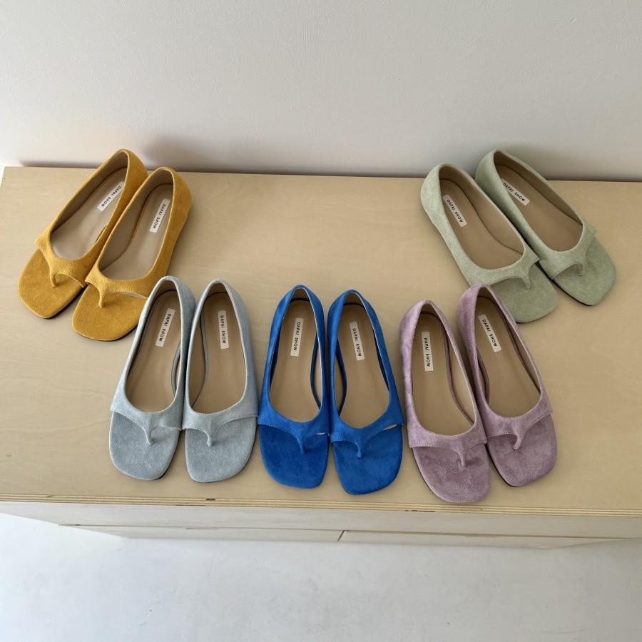 Niche fashion toe sandals women's slippers 2025 new open-toed flat bottom height increase casual shoes trend