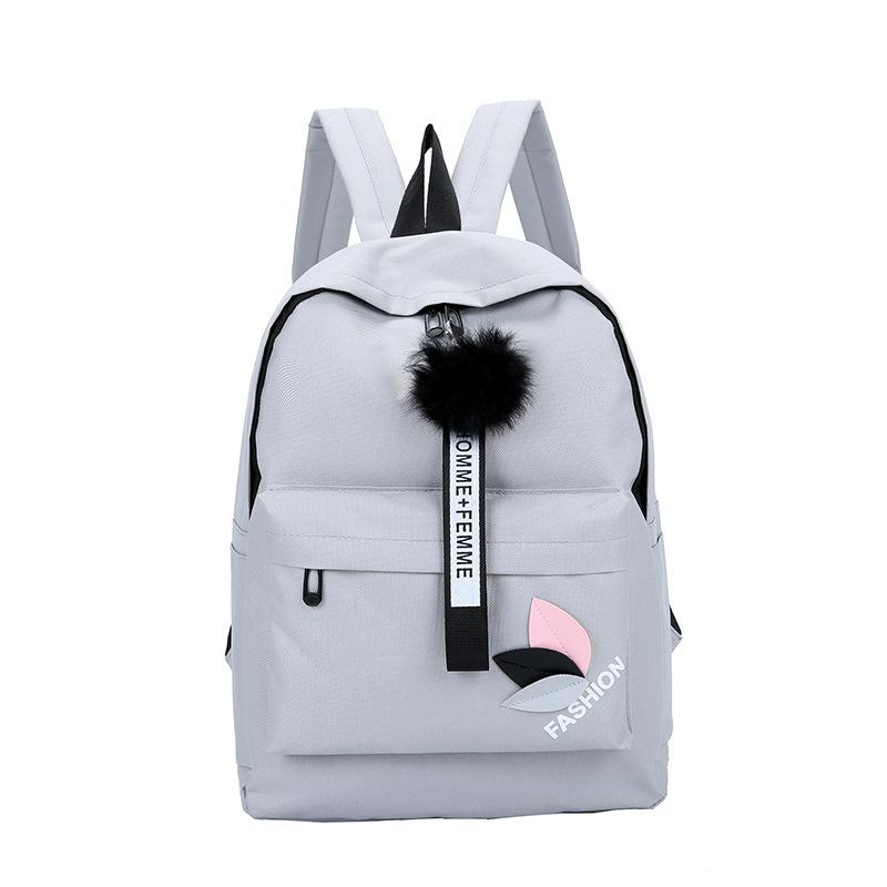 Backpack Version of Printed Leaves Backpack Female School Bags for Student Backpack Women Bookbag Teen Casual Schoolbag