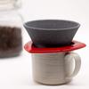COFIL Standard Ceramic Coffee Filter with Dripper Base, Red, 1390400202
