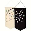 1pc Fabric Badge Display Board, Pins & Medals Collection Wall Mounted Organizer, Decorative Gender Needle Board, No Electricity Required for Storage