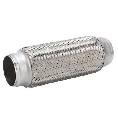 Soufflet flexible d'échappement tissé pour voiture, 2 x 8 pouces, en acier inoxydable, pour réparation et remplacement de filtre à particules