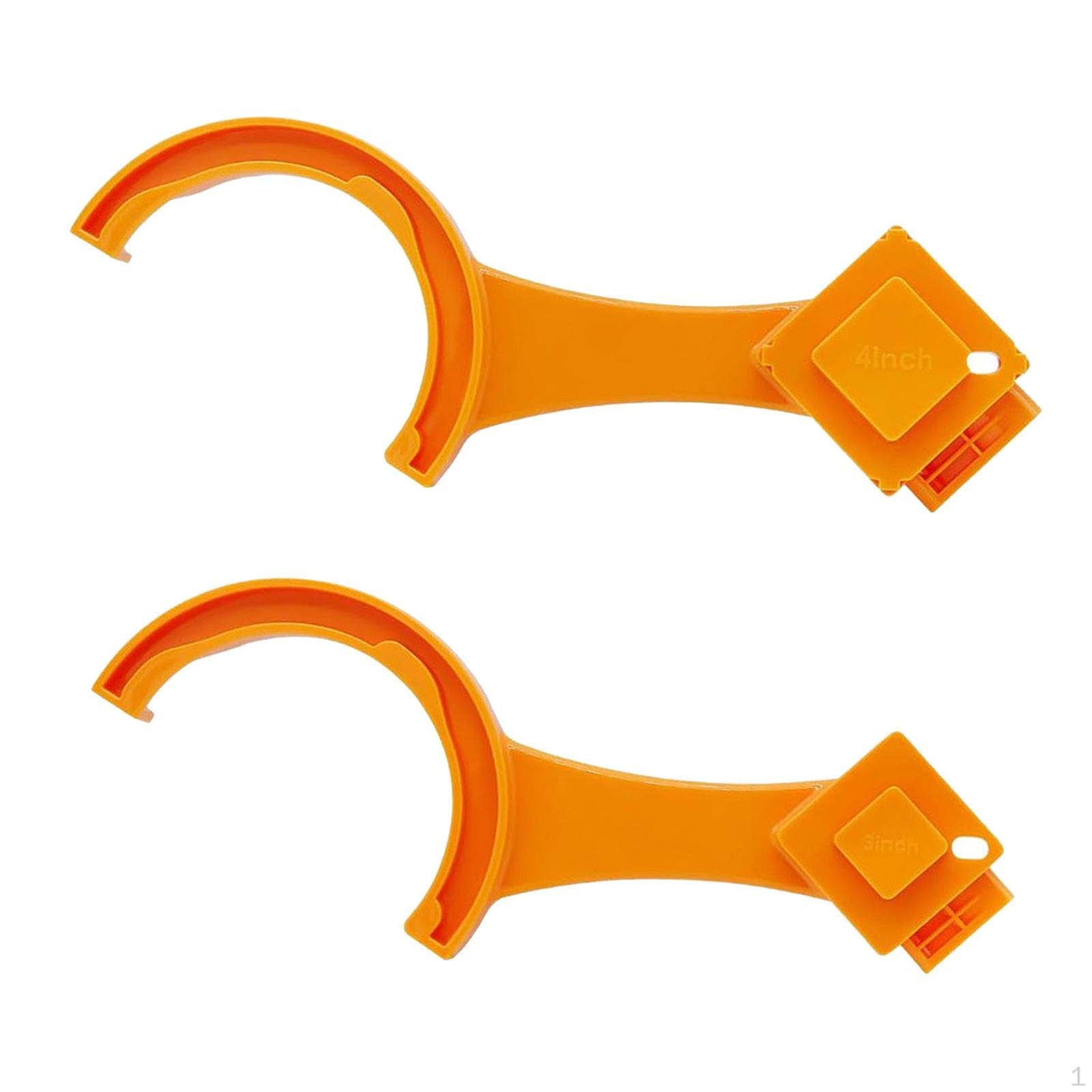 

2 шт. Ключ-гаечный ключ для RV-шланга для сточных вод, портативный универсальный инструмент для снятия